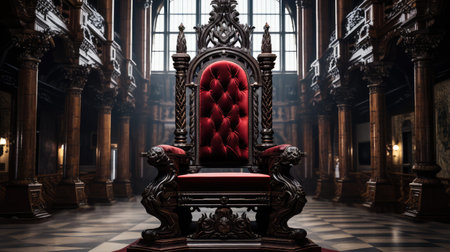 elegant office chair throneの素材