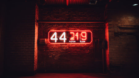 sign red light backgroundの素材