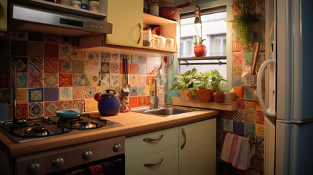 functional tiny kitchenの素材