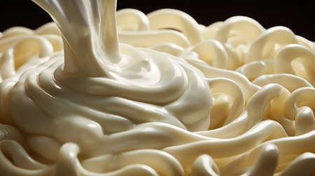 drizzle white sauceの素材