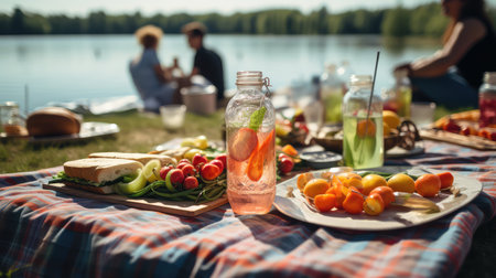 balance water in the bodyの素材