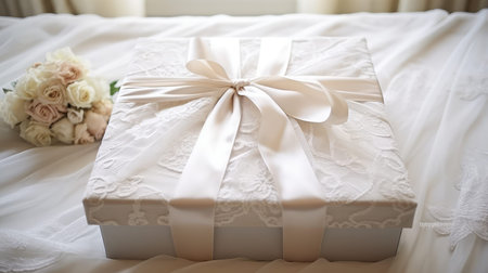 folded wedding dress boxの素材