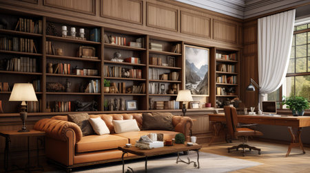 artwork background office wallの素材