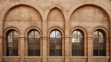 architecture tan brick wallの素材