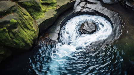 balance yin yang waterの素材