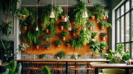 planters wall of plantsの素材