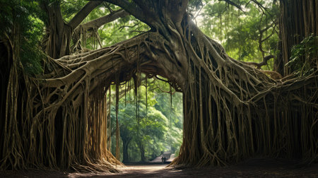 tropical giant treesの素材