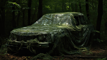 disguise green camouflageの素材