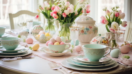 decor easter tableの素材