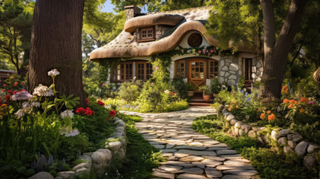 stone house sidewalkの素材