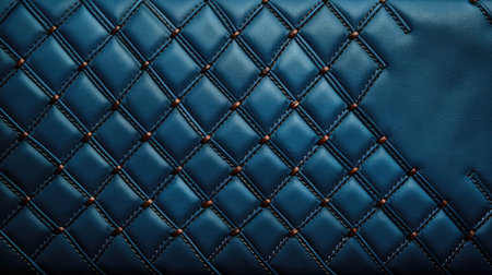 craftsmanship blue leather backgroundの素材