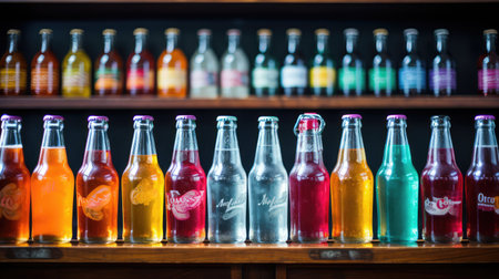 soda labels bottleの素材