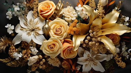 en flower goldの素材