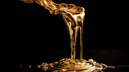 wealth drip goldの素材