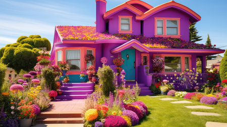 green bright houseの素材