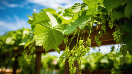 plant hop leavesの素材