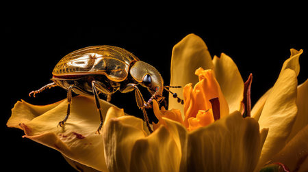 camouflage gold bugの素材