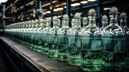 distillery gin bottlesの素材