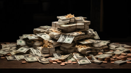 wealth house money foodの素材