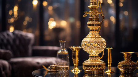 regal gold hookahの素材