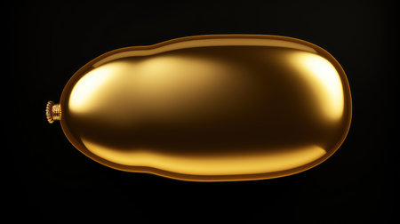 shiny gold speech bubbleの素材