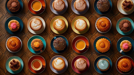 cozy coffee top downの素材