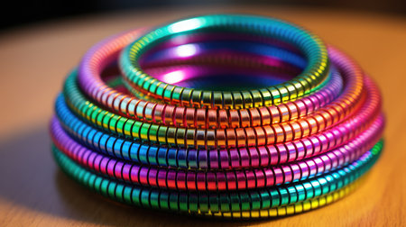 rainbow fun textureの素材