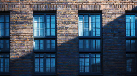 sunlight navy blue brickの素材