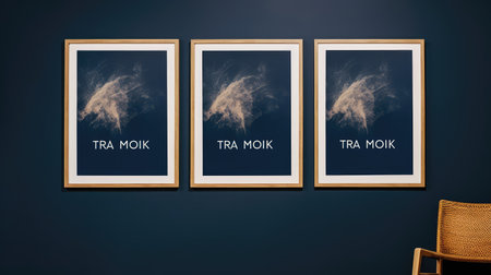 decor mock up wall frameの素材