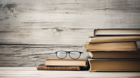 vintage white rustic wood backgroundの素材