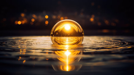 surface gold paint circleの素材