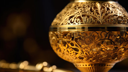 intricate gold hookahの素材