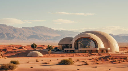 desert dome houseの素材