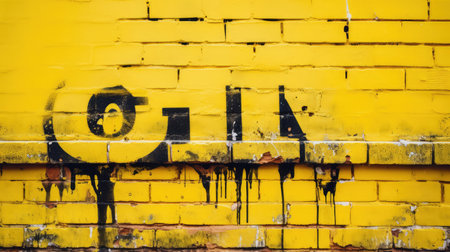 brick yellow fontの素材