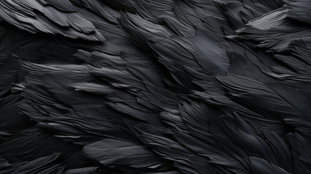 depth black paint brush strokesの素材