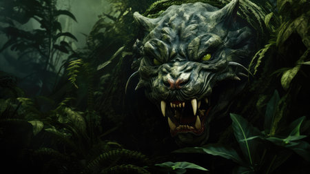 jungle green demonの素材