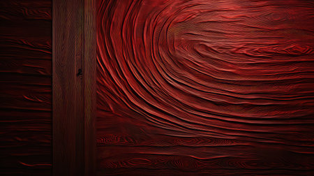 door red wood grainの素材