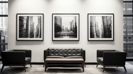 blackandurban office lobby artの素材