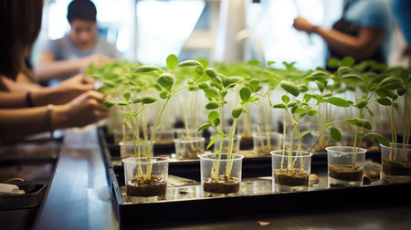 experiment plant test tubeの素材