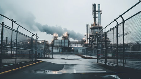 chain manufacturing plant outsideの素材