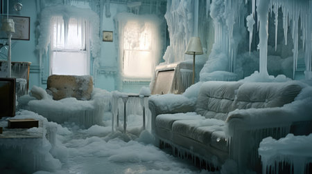 soaked frozen pipes houseの素材