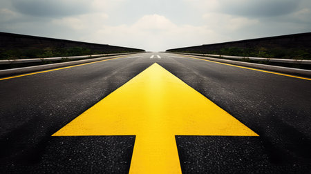 lane road symbols illustration sign yellow, symbol traffic, direction caution lane road symbolsの素材