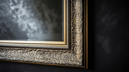 design light gold border illustration elegance statement, piece room, soft en design light gold borderの素材