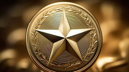 close medal starの素材