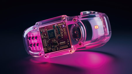 technology pink circuitの素材