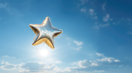 clear star balloonの素材