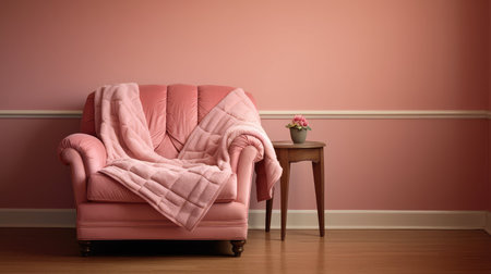 living pink quiltの素材