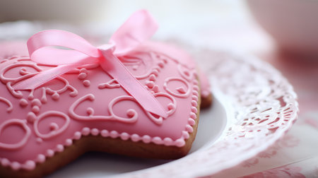 cookie pink ribbonの素材