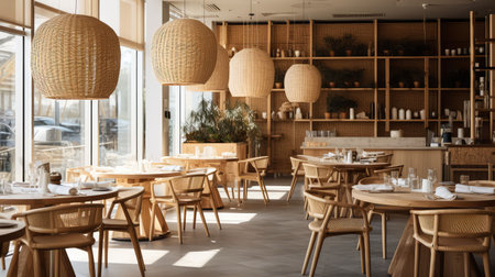 elements modern restaurant interiorの素材