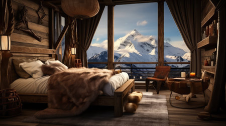 earthy mountain interior designの素材